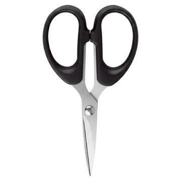 OSAMA 王樣 小剪刀  1支  黑色手柄 + 銀色刀片  10 x 6cm