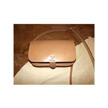 皮客手工 日本櫪木鞍革植鞣革郵差包 復古單肩包 斜挎包 通勤包