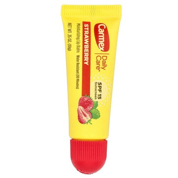 Carmex, 日常護理®，潤唇膏，SPF 15，草莓香，0.35 盎司（10 克）
