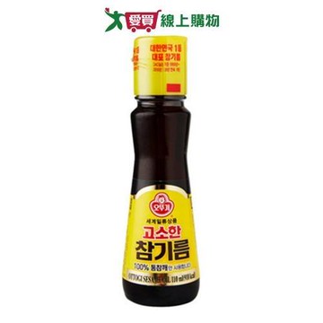 韓國不倒翁-100%純芝麻油160ml【愛買】
