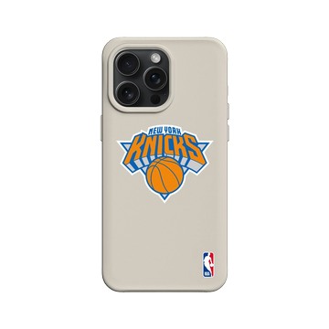 iPhone 15 Pro Max SolidX 貝殼灰 - NBA - Logo-紐約尼克 New York Knicks