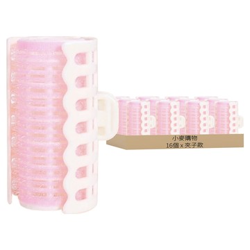 小麥購物 魔鬼氈雙層髮捲 Y469 10g  夾子款  16個