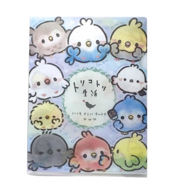 A4資料夾(愛心鳥)