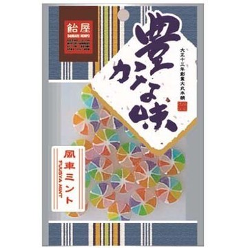 【江戶物語】大丸本舖 風車薄荷糖 72g 硬糖 貽屋 日本糖果 日本原裝 風車糖 手造糖 手工糖 懷舊糖果