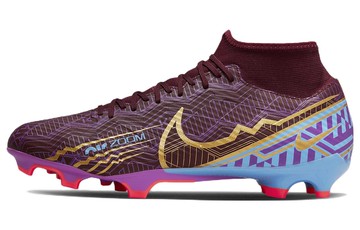 KYLIAN MBAPPÉ X ZOOM MERCURIAL SUPERFLY 9 ACADEMY FG MG DARK BEETROOT