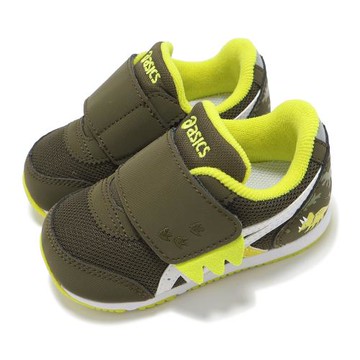 Asics 童鞋 Idaho Baby KT-ES D 2 小童 綠 恐龍系列 魔鬼氈 小朋友 學步鞋 亞瑟士 1144A392300