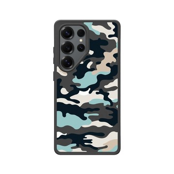 Galaxy S25 Ultra SolidSuit 黑 - Camouflage / 迷彩 - 仿布迷彩