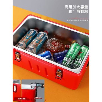 保溫箱商用擺攤食堂快餐飯菜冷熱兩用保溫桶分格大容量露營大飯桶