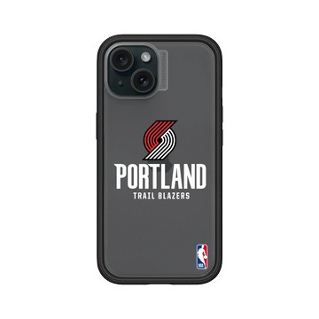 iPhone 15 Mod NX 黑 - NBA - Logo-波特蘭拓荒者 Portland Trail Blazers - Light