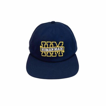 HUMAN MADE 時尚潮牌品牌字母刺繡LOGO棒球帽(兩色任選)(均一價)