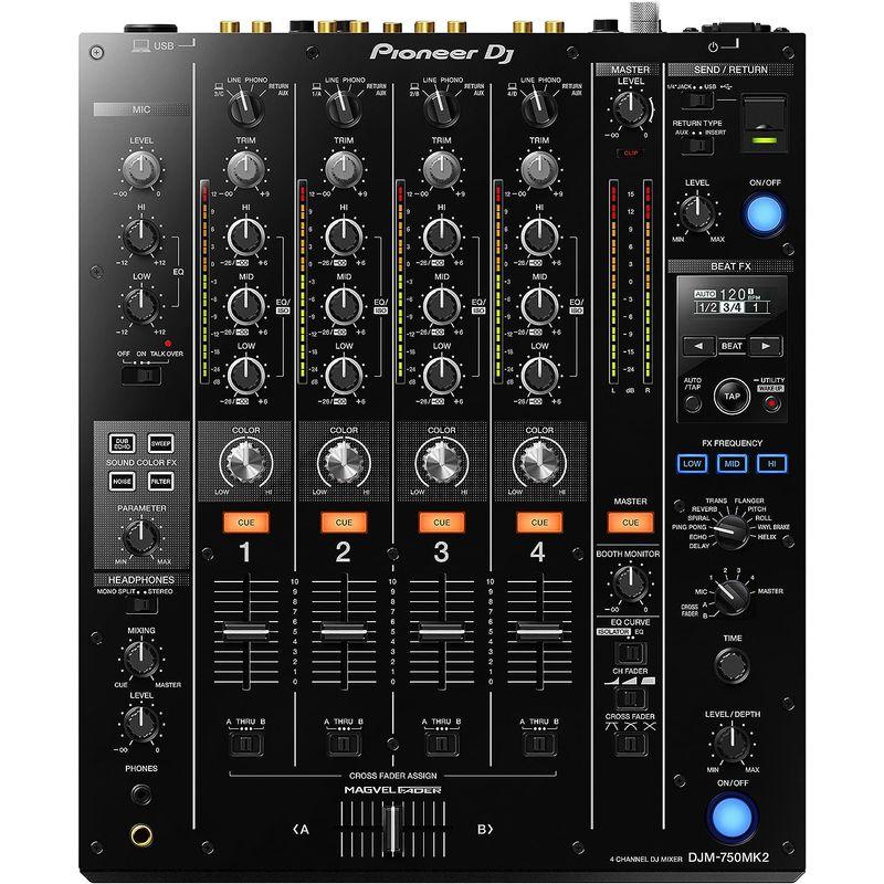 DJミキサー Pioneer DJ 4チャンネルDJミキサー DJM-750MK2