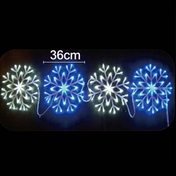 LED 192燈雪花造型冰條燈附ic藍白 D-A-192-BW+IC