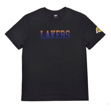 【NBA Store限定發售】NBA 漸層隊名繡字 短袖上衣 湖人隊