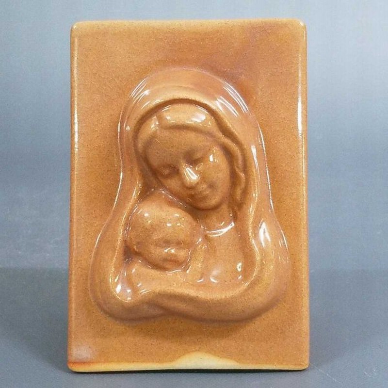 熊17 萩焼 聖母マリア マリア様 置物 通販 Lineポイント最大get Lineショッピング