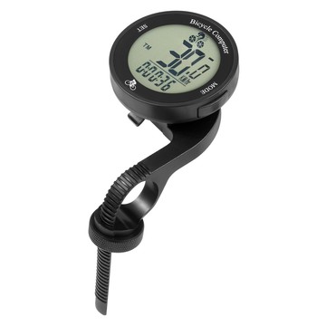 【含稅/免運】 紅源利新款大屏圓形無線防水山地自行車裝備背光測速度單車表碼表