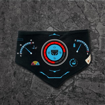 偵測寶寶儀表版 純棉三角巾 嬰兒 寶寶 禮物 滿月 彌月 禮物