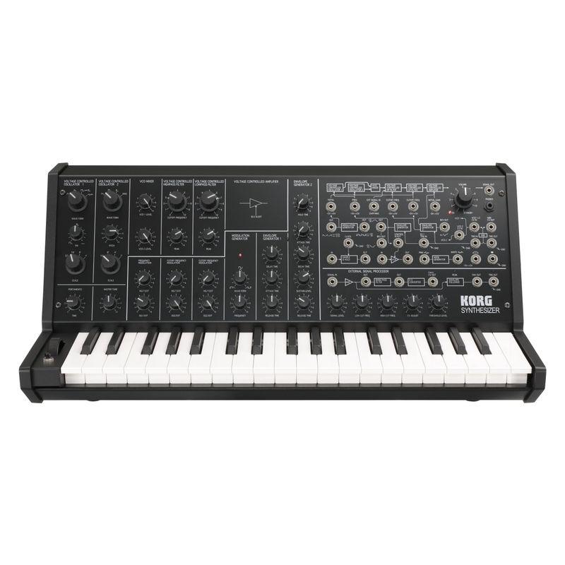 KORG アナログ モノフォニック シンセサイザー MS-20 mini MIDI IN USB端子搭載 パッチケーブル付属