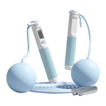 YUNMI 計數負重跳繩  3m  藍色  1個