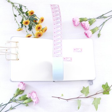 標籤貼紙 熊與蘋果 加大尺寸