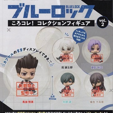 好物推薦！！！正版 Bushiroad 藍色監獄 藍鎖 透明球坐姿小手辦Vol.2 週邊