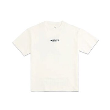 Converse Sorona Jersey Tee 短袖 男款 米白色 圓領 T恤 MCH600-W2Y
