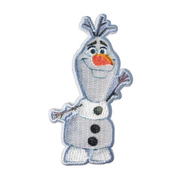 台灣製Ps fan冰雪奇緣2刺繡燙布貼布徽章胸章臂章造型貼紙MY5002-MY447雪寶(Disney迪士尼FROZEN II繡片貼)