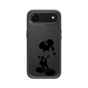 iPhone Air Mod NX -邊框背蓋組合 (相機按鈕) 黑 - 迪士尼-米奇 Mickey - 黑標款-米奇只有黑色