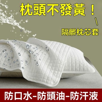 臺灣出💫【新客鉅惠】防頭油防口水枕頭套一對夾棉枕套枕芯隔離層內膽套 可水洗枕頭套 透氣枕套 枕頭套 枕頭枕芯保護套