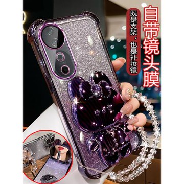 vivos19新款手機殼V2364A一體鏡頭膜防摔VIVOS19PRO全包四角氣囊V2362A高顏值網紅s19pro可愛支架帶鏡19por女