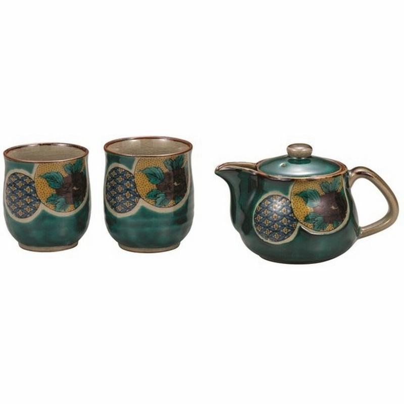 九谷焼 くつろぎ揃 グリーン丸紋 ティーポット かわいい 急須 可愛い おしゃれ 和食器 きゅうす 長寿祝い 和柄 引出物 卒寿 結婚祝い お父さん 永年勤続 食器 通販 Lineポイント最大0 5 Get Lineショッピング