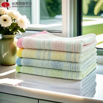 【台灣興隆毛巾】美好時光純棉毛巾 (5條毛巾組/混色)
