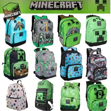 【台灣出貨】Minecraft我的世界書包雙肩包苦力怕龍人物卡通動漫背包