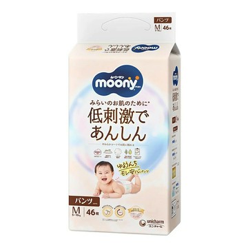 Moony 日本頂級版紙尿褲 褲型 M號 138片