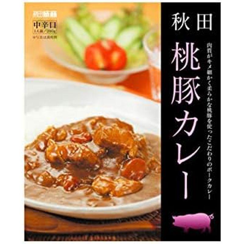 比内地鶏カレー・桃豚カレー詰め合わせセット 6食入り CM-35N