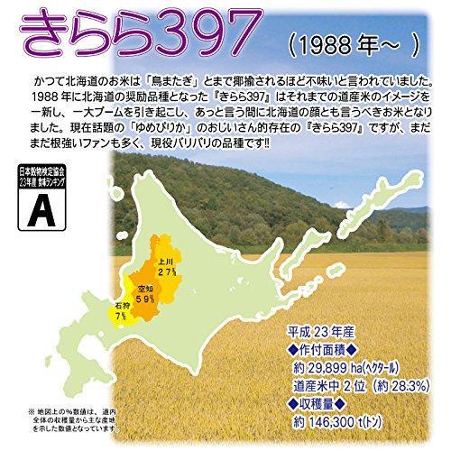 きらら３９７　玄米　30kg　令和４年産　北海道産