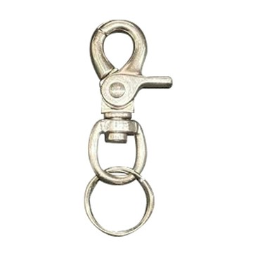 汶澄白剪刀型龍蝦扣/HO-1245/大/814/7.5CM