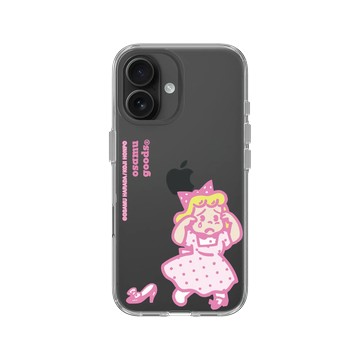 iPhone 16 Clear Case（相機按鈕） 透明 - OSAMU GOODS - Betty 遺失了高跟鞋