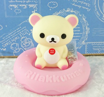 【震撼精品百貨】Rilakkuma San-X 拉拉熊懶懶熊 San-X 迴紋針收納座-牛奶妹#57088 震撼日式精品百貨