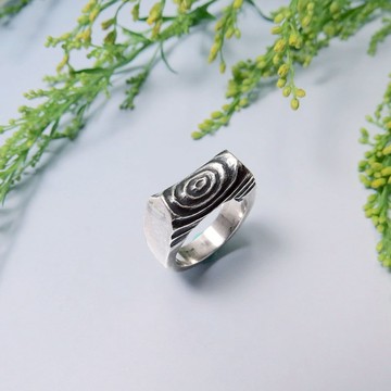 水漾系列 / 漣漪波紋戒 / 925銀