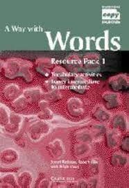 A Way with Words Resource Pack 1 Book (Copy Collection) 1/e Redman 1995 Cambridge