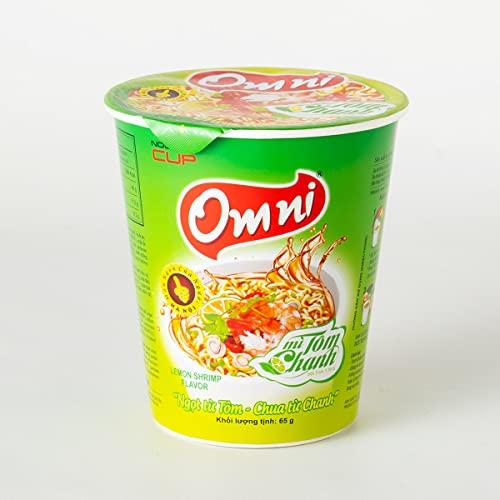 オムニラーメン インスタント麺(24個) カップラーメン ベトナムライム・パクチー味 omni HAVIET FOODS