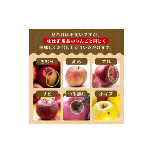 ふるさと納税 青森県 弘前市 （13度糖度保証）訳あり家庭用王林約10kg