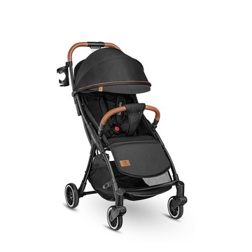 波蘭 Lionelo - 瞬收型全配嬰幼兒手推車 Julie One-伯爵黑