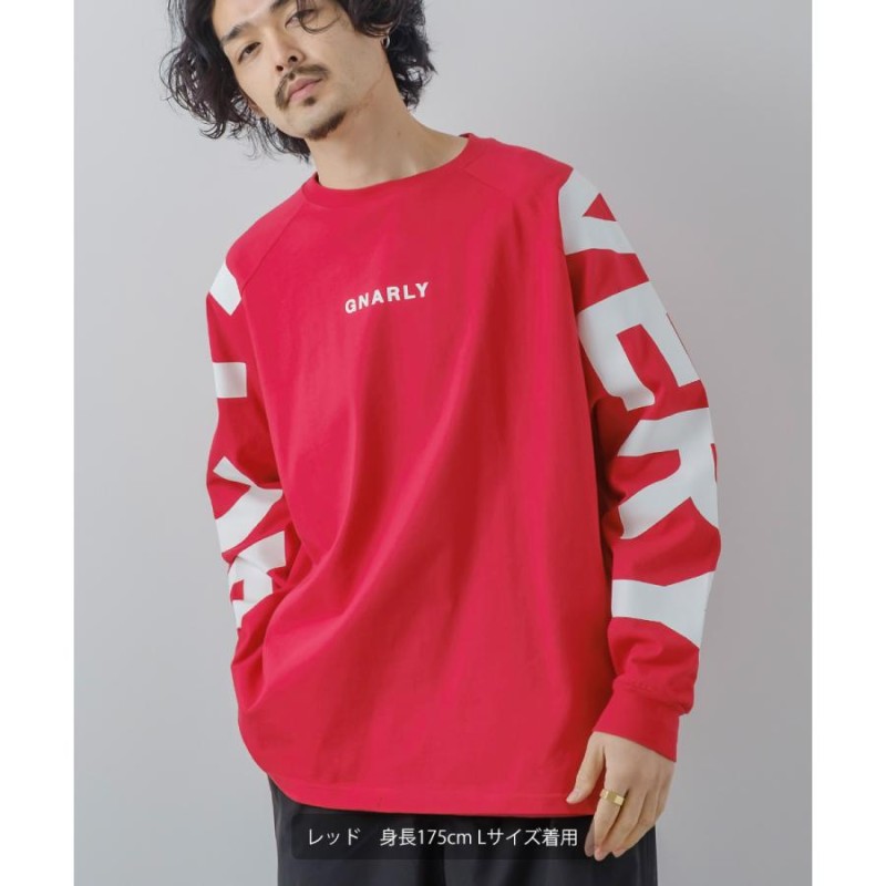 ロンT メンズ ヘビーウェイト 袖プリント ロングTシャツ ロゴ