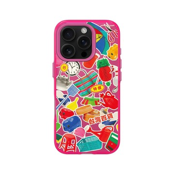 iPhone 16 Pro Clear 粉漾桃 - 老屋顏 Old House Face - 台灣百貨