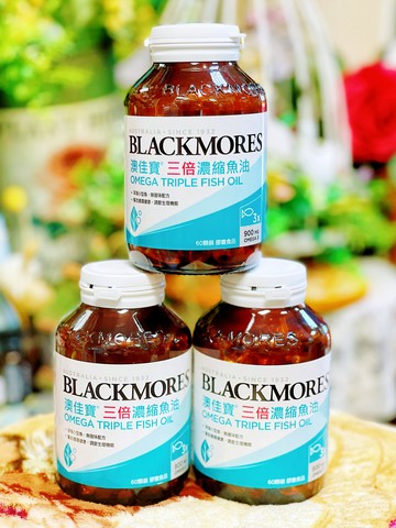【中文標，台灣代理商】BLACKMORES澳佳寶 三倍濃縮深海魚油(60粒/罐)