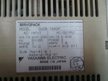 安川伺服放大器SGDB-15ADP,SGDB-10ADG,SGDB-20ADG