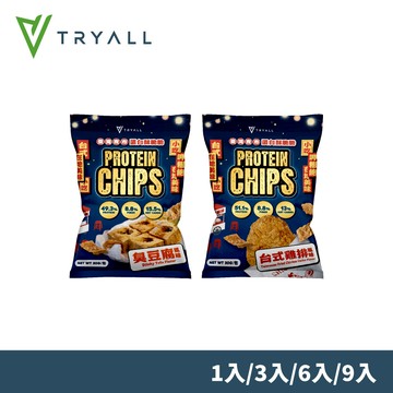 Tryall 夜市系列大豆蛋白酥脆脆- 口味任選 (30g)- 6入組