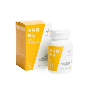 藥師健生活 高純度80%魚油 90顆 小膠囊魚油 EPA80魚油 幫助循環 健生活魚油 健生活
