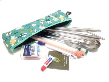 大食怪環保收納袋-熊熊(綠色)